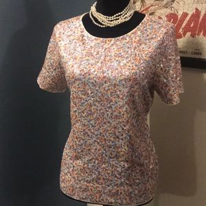 Sequin tee
